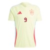 Camiseta de fútbol España Gerard Moreno 9 Segunda Equipación Euro 2024 - Hombre